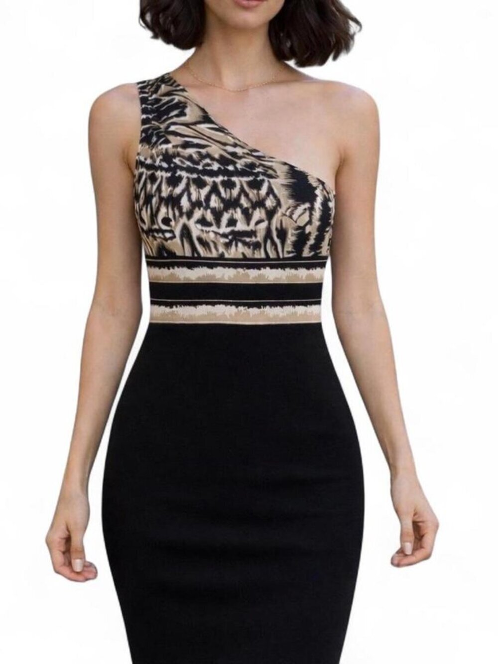 BCBG MAXAZRIA Dress One-shoulder​